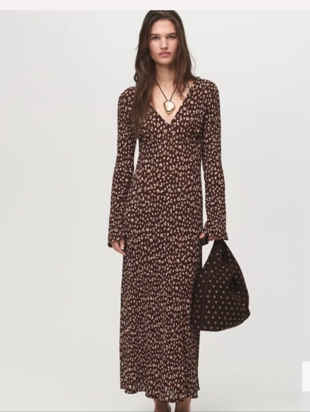 NWT- Sexy Mango Maxi Dress